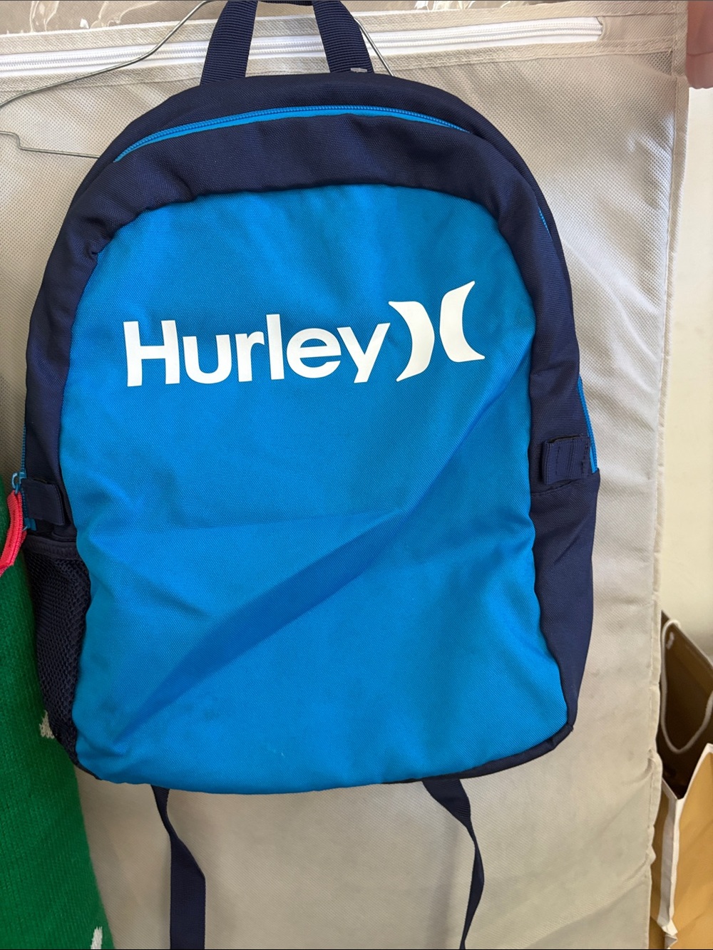 Hurley Bright Blue and Navy Everyday Backpack